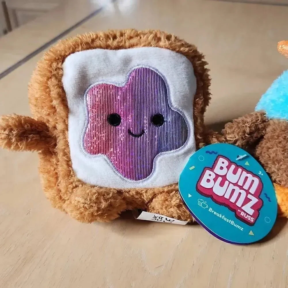 Bum Bumz breakfast bumz Timothy and Colton mini plush